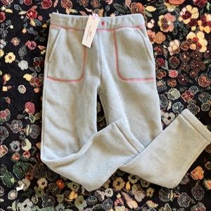 Vineyard vines girls fleece jogger size small NWT